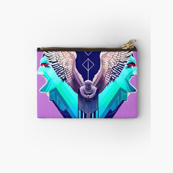 Item preview, Horus Egyptian God Falcon in Cyberpunk Style Sticker - Unique and Eye-Catching Design for Laptop, Water Bottle, and More! designed and sold by Mytho Merch.