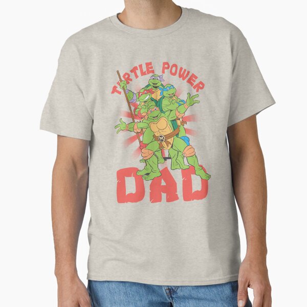 Aperçu de l'œuvre Tortues Ninja Teenage Mutant Papa Turtle Power Poster créée et vendue par FifthSun.