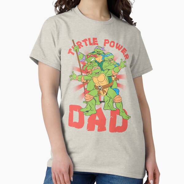 Aperçu de l'œuvre Tortues Ninja Teenage Mutant Papa Turtle Power Poster créée et vendue par FifthSun.