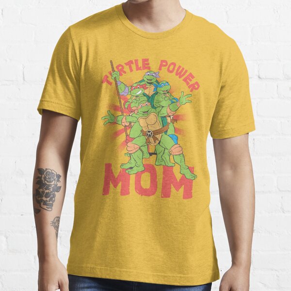 Women's Teenage Mutant Ninja Turtles Turtle Power Mom T-Shirt - Navy Blue -  2X Large