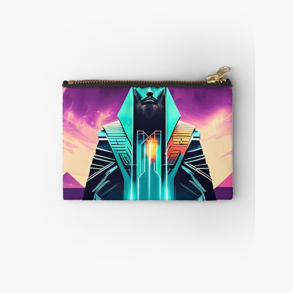 Item preview, Horus Egyptian God Falcon in Cyberpunk Style Sticker - Unique and Eye-Catching Design for Laptop, Water Bottle, and More! designed and sold by Mytho Merch.