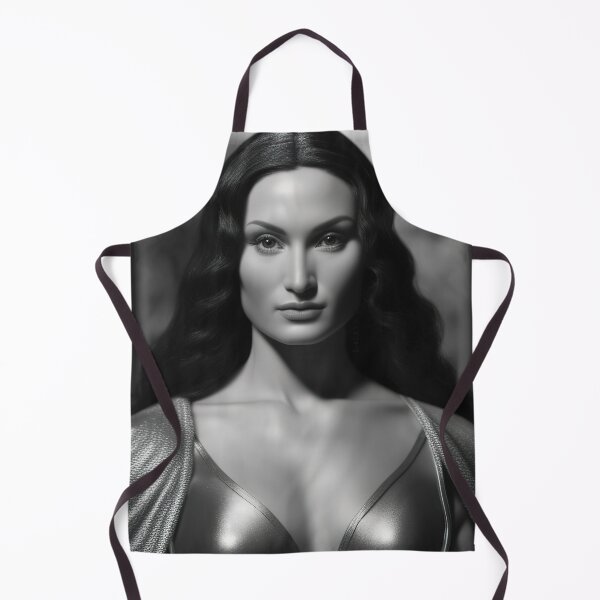 Item preview, Black and White Femme Fatale Mona Lisa Photography designed and sold by RK - Shop.