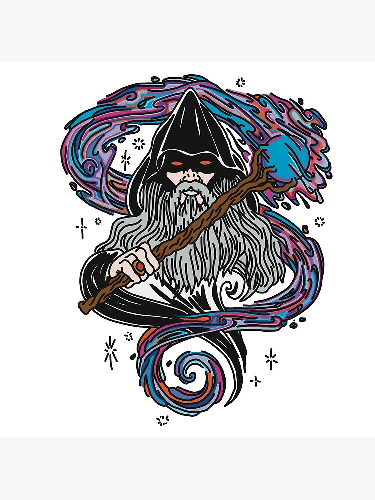 The mystical wizard