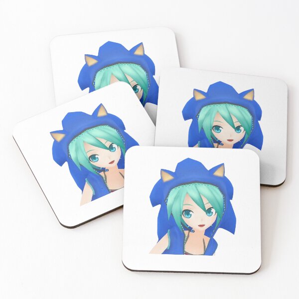 Item preview, Sonic Miku designed and sold by FjallyDesignZ.