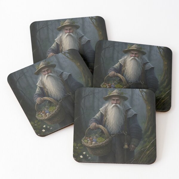 Item preview, The Mushroom Hunter at Work designed and sold by Matt's Artificial Nature.