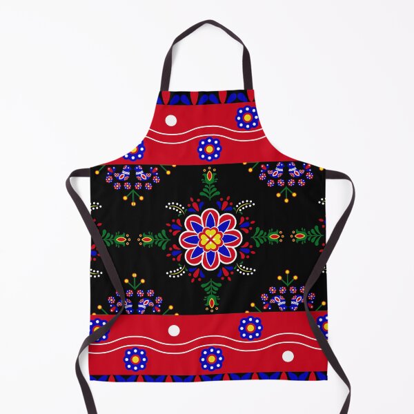 Item preview, Beautiful motif batik Mandala National Slavic, Moravian, Hungarian floral, bird traditional ethnic seamless pattern. designed and sold by Yellowduckstudio.