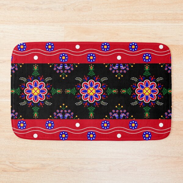 Item preview, Beautiful motif batik Mandala National Slavic, Moravian, Hungarian floral, bird traditional ethnic seamless pattern.  designed and sold by Yellowduckstudio.