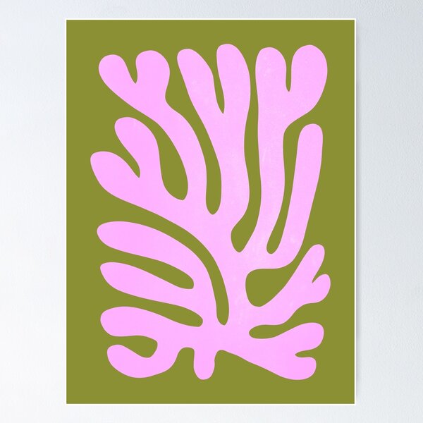 Item preview, Wasabi & Lavender: Matisse Paper Cutouts 05 designed and sold by karanwashere.