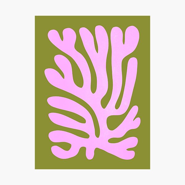 Item preview, Wasabi & Lavender: Matisse Paper Cutouts 05 designed and sold by karanwashere.