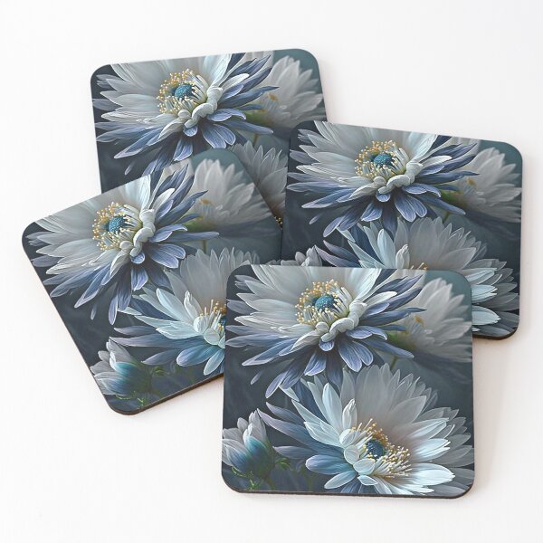 Item preview, Flores azules #1 designed and sold by PREARTE.