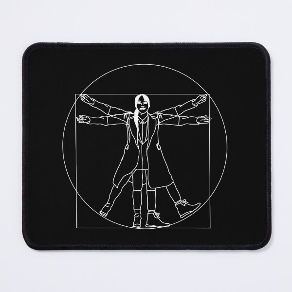 Item preview, Vitruvian Philomena Cunk, Inverted Colors - Cunk on Earth designed and sold by shminoa.