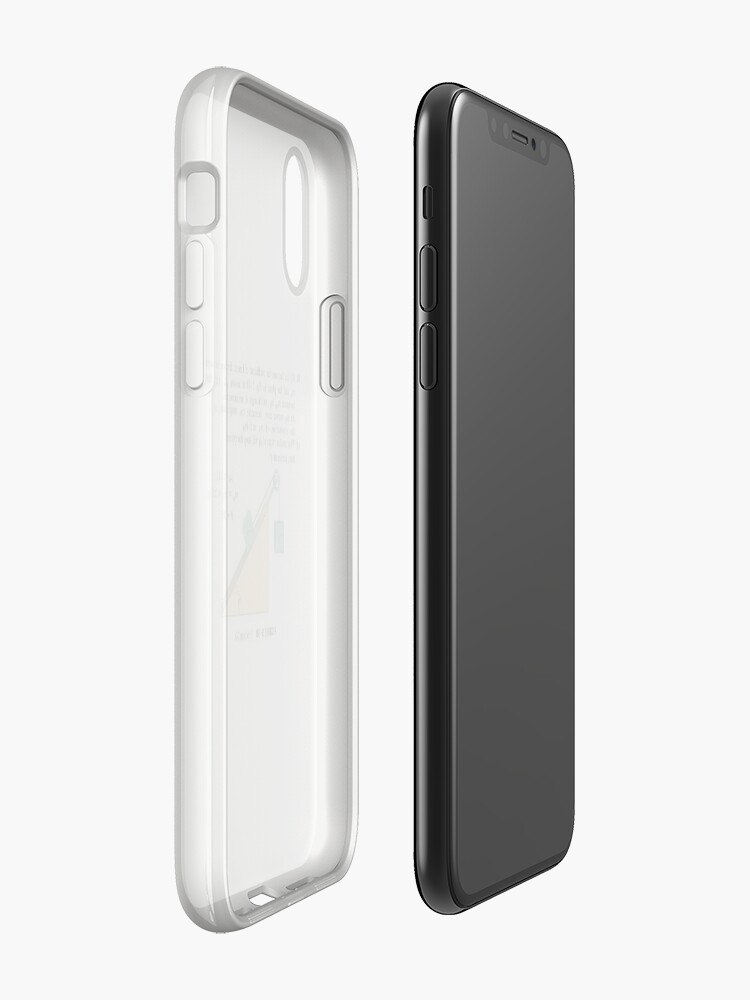 Alternate view of Physics problem: Suppose the coefficient of kinetic friction between the mass and the plane is known. #Physics #Education #PhysicsEducation, iPhone Case & Cover