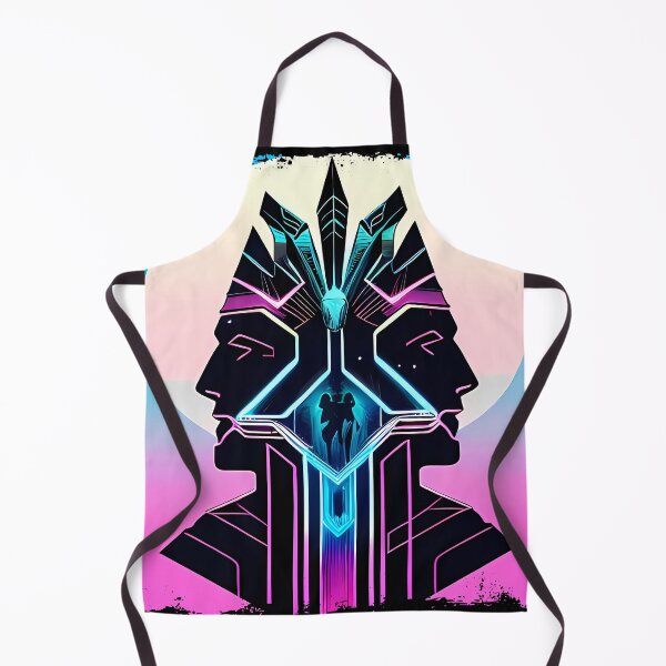 Item preview, Horus Egyptian God Falcon in Cyberpunk Style Sticker - Unique and Eye-Catching Design for Laptop, Water Bottle, and More! designed and sold by Mytho Merch.