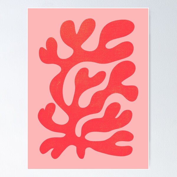 Item preview, Red Salsa: Matisse Paper Cutouts 07 designed and sold by karanwashere.