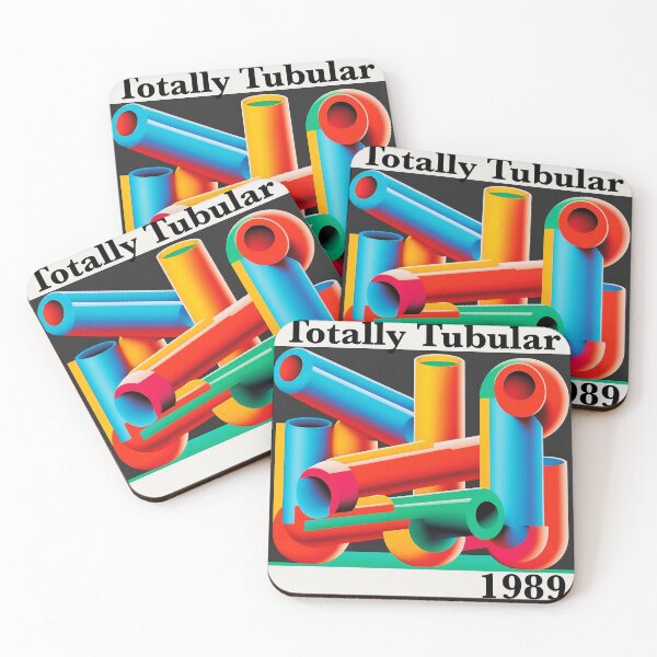 Item preview, Totally Tubular Memphis Style 80's Design designed and sold by Tanis-Tweedale.