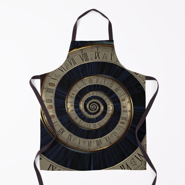 Item preview, Infinity time spiral in space, antique old clock designed and sold by SvarunPogani.