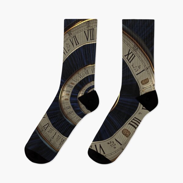 Item preview, Infinity time spiral in space, antique old clock designed and sold by SvarunPogani.