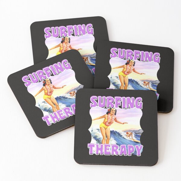 Item preview, SURFING THERAPY designed and sold by starfishstuff.