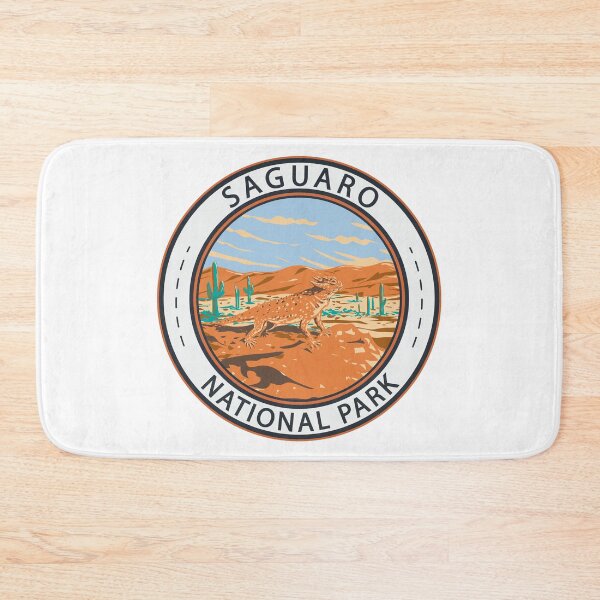 Item preview, Saguaro National Park Horned Lizard Badge designed and sold by KrisSidDesigns.