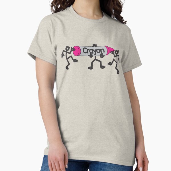 3 Freaks With a Pink Crayon Classic T-Shirt