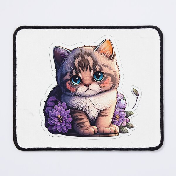 Item preview, So Cute Cat Flowers designed and sold by Sempiternus.