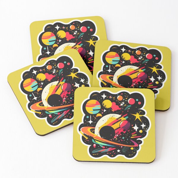 Item preview, "Cosmic Dreamscape" Retro-inspired abstract designed and sold by TheLazyCryptid.