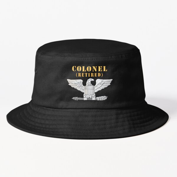 Vista previa del artículo con la obra «Coronel - Retirado X 300 - Sombrero», diseñado y vendido por Military Insignia Products.
