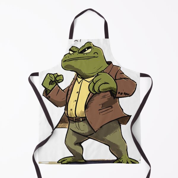 Item preview, Humanized Frog Fighting Pose designed and sold by Colorful Dreams.