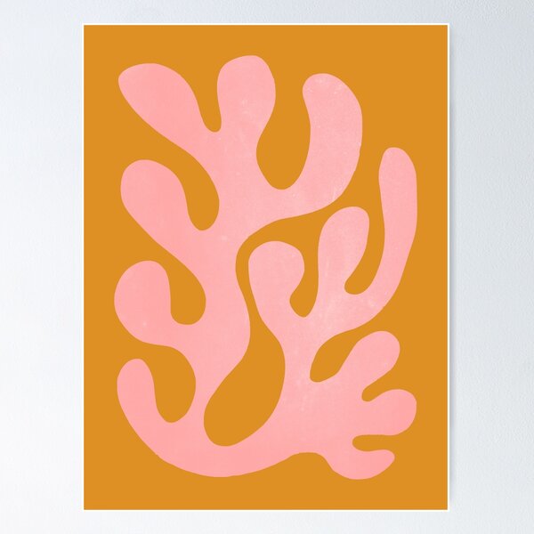 Item preview, Lilac & Sundown: Matisse Paper Cutouts 03 designed and sold by karanwashere.