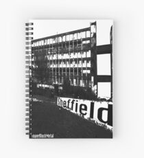 TowerBlockMetal Urban T Shirt 2 Spiral Notebook