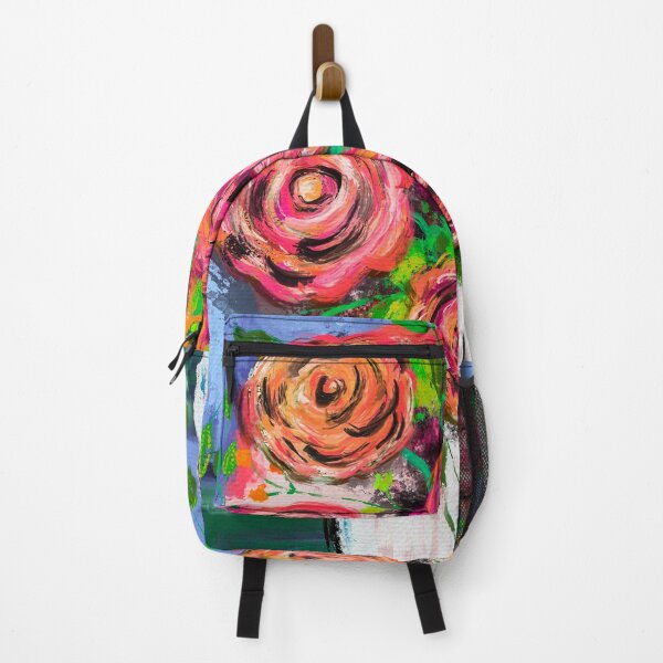 Item preview, Roses in a white vase designed and sold by Nora Gad.