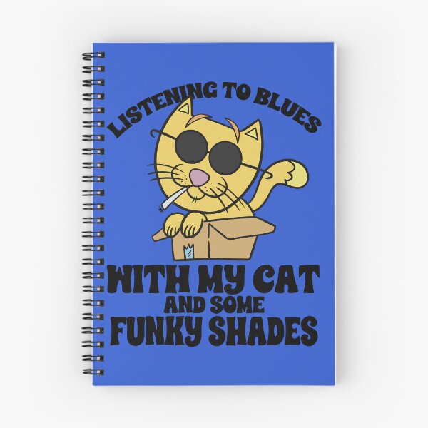 Item preview, Listenning to blues with my cat : Cool Cats listen to blues designed and sold by ImaginarStore.