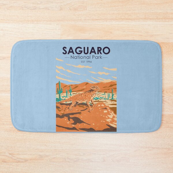 Item preview, Saguaro National Park Horned Lizard Vintage designed and sold by KrisSidDesigns.