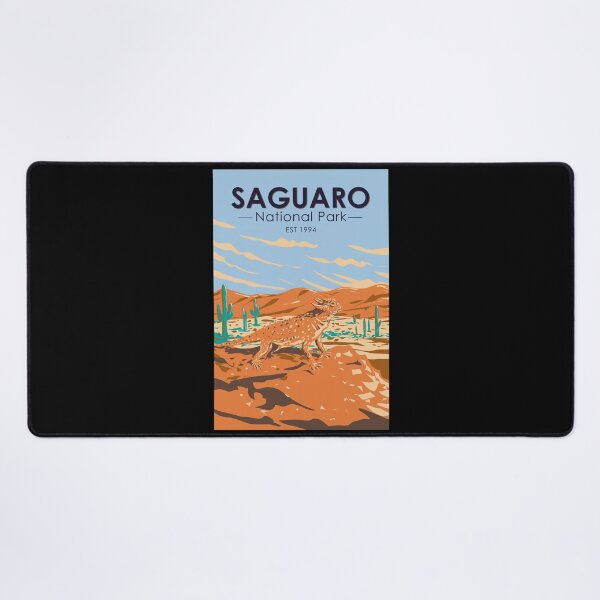 Item preview, Saguaro National Park Horned Lizard Vintage designed and sold by KrisSidDesigns.