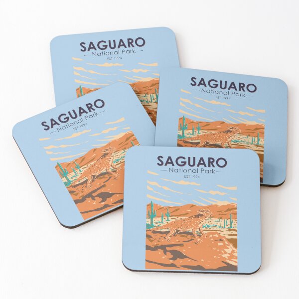 Item preview, Saguaro National Park Horned Lizard Vintage designed and sold by KrisSidDesigns.