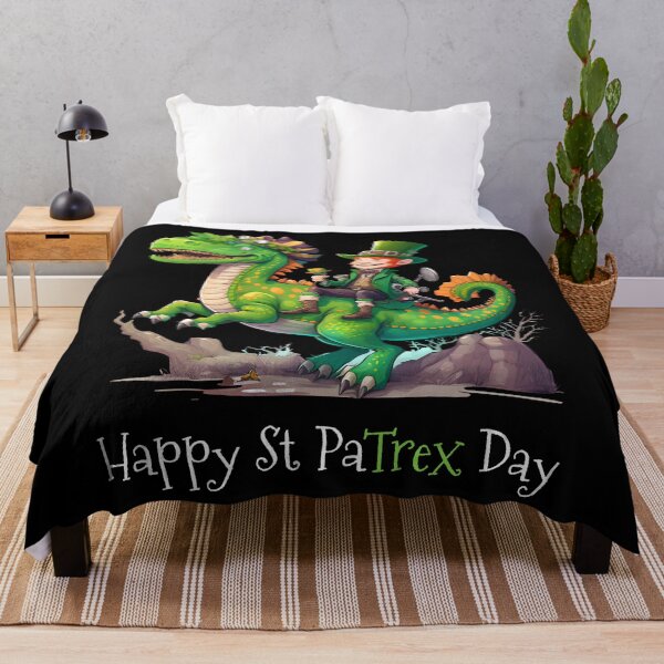 Item preview, Happy St Pat Trex Day Dino Leprechaun St Patricks Day designed and sold by SecretDicer.