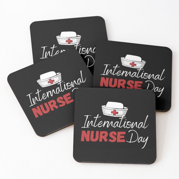 Item preview, Happy International Nurse Day Funny Stethoscope Heartbeat Gifts designed and sold by PrintOfi.