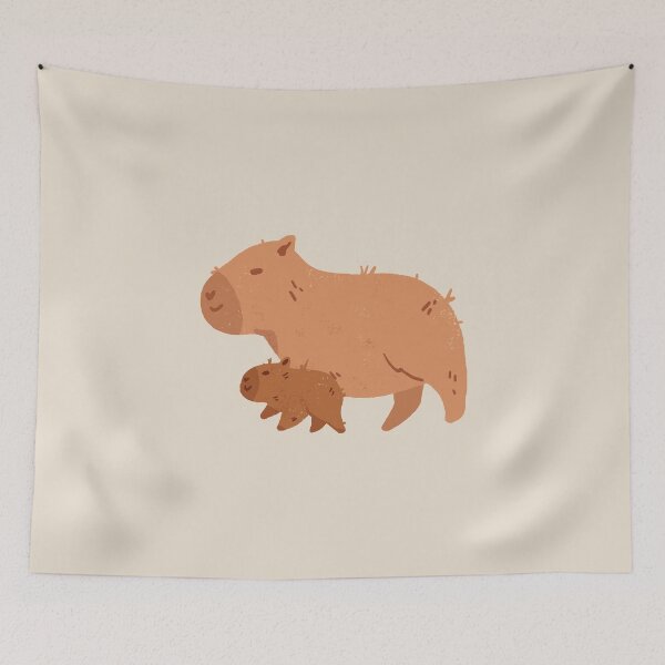 Item preview, Cute capybaras designed and sold by CottonHouse.
