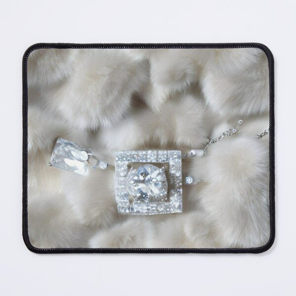 Item preview, White Fur With Diamonds designed and sold by Demetria Matthews.