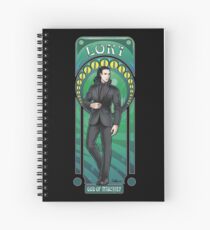 Mischief in black Spiral Notebook