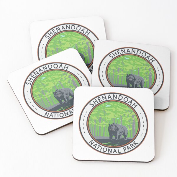 Item preview, Shenandoah National Park Black Bear Badge designed and sold by KrisSidDesigns.
