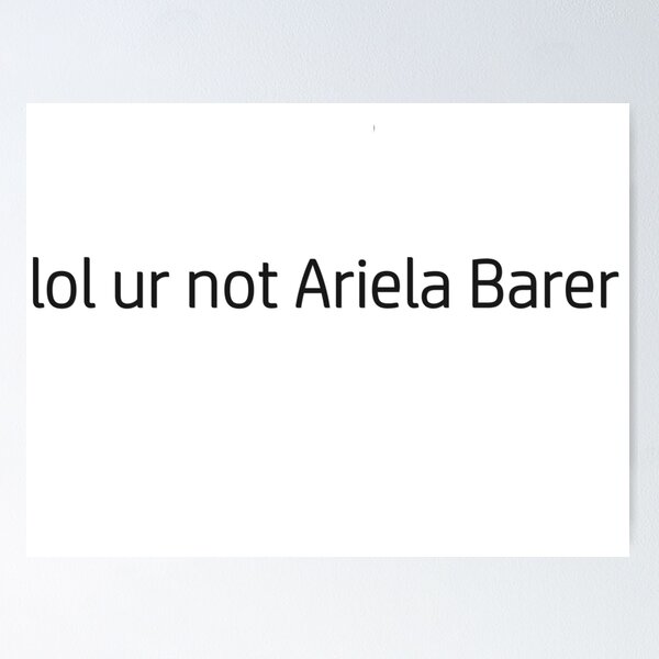 Aperçu de l'œuvre lol ur pas Ariela Barer créée et vendue par idebnams.