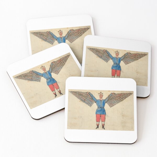 Item preview, Whimsical Flying Man - French c. 1800 designed and sold by Daniel Hagerman.