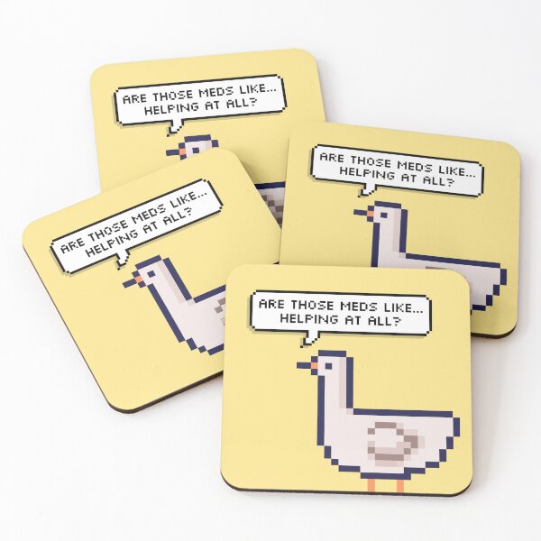 Item preview, Goosy Goose are those meds like...helping at all? designed and sold by PeriwinkleStone.