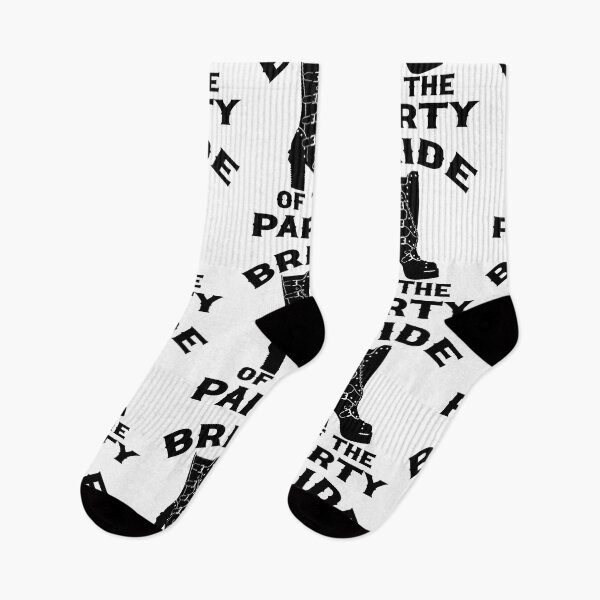 Item preview, Gothic Wedding Bride of The Party Black Boot Design for Bachelorette Party designed and sold by mysticblvd.