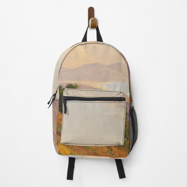 Item preview, Vintage 1874 Ocean Scene Art - Santa Cruz Mountains, Monterey Bay, Pacific Ocean designed and sold by VintageArtRepro.