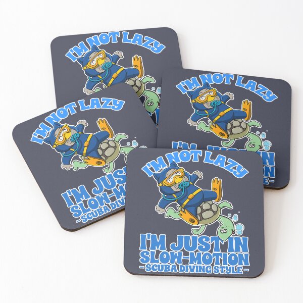 Item preview, I'm not lazy, I'm just in slow-motion scuba diving style designed and sold by ImaginarStore.