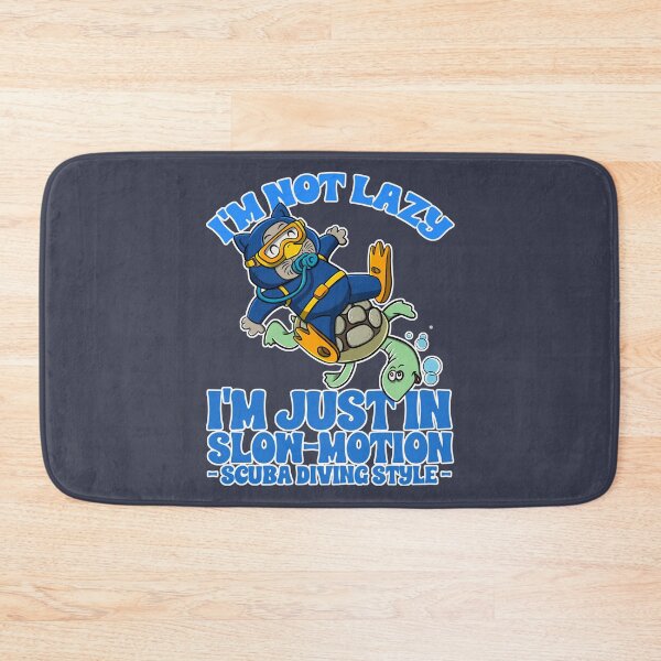 Item preview, I'm not lazy, I'm just in slow-motion scuba diving style designed and sold by ImaginarStore.