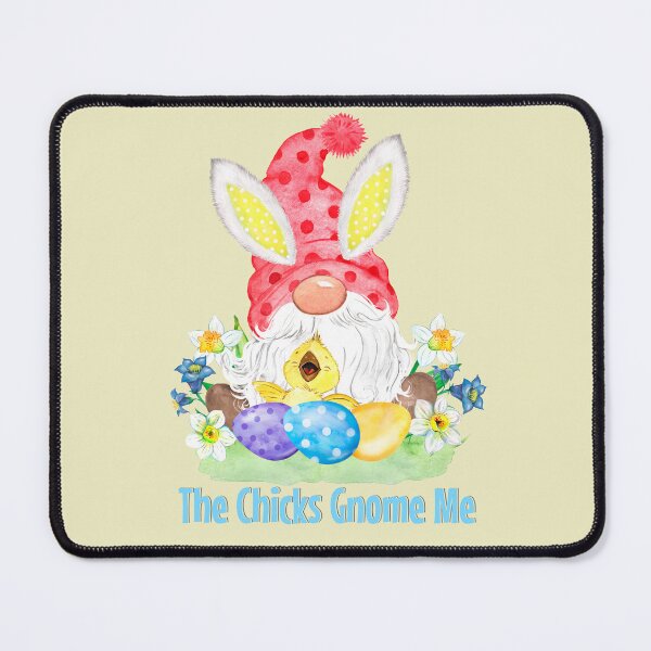 Item preview, The Chicks Gnome Me - Easter Gnome Red designed and sold by Trinket-Trickster.