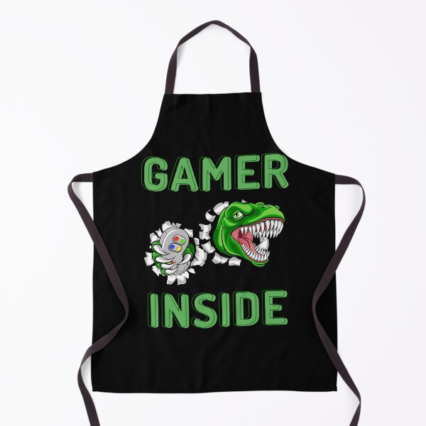 Item preview, Gamer Inside - Dinosaur Video Game Controller Mascot designed and sold by limos.